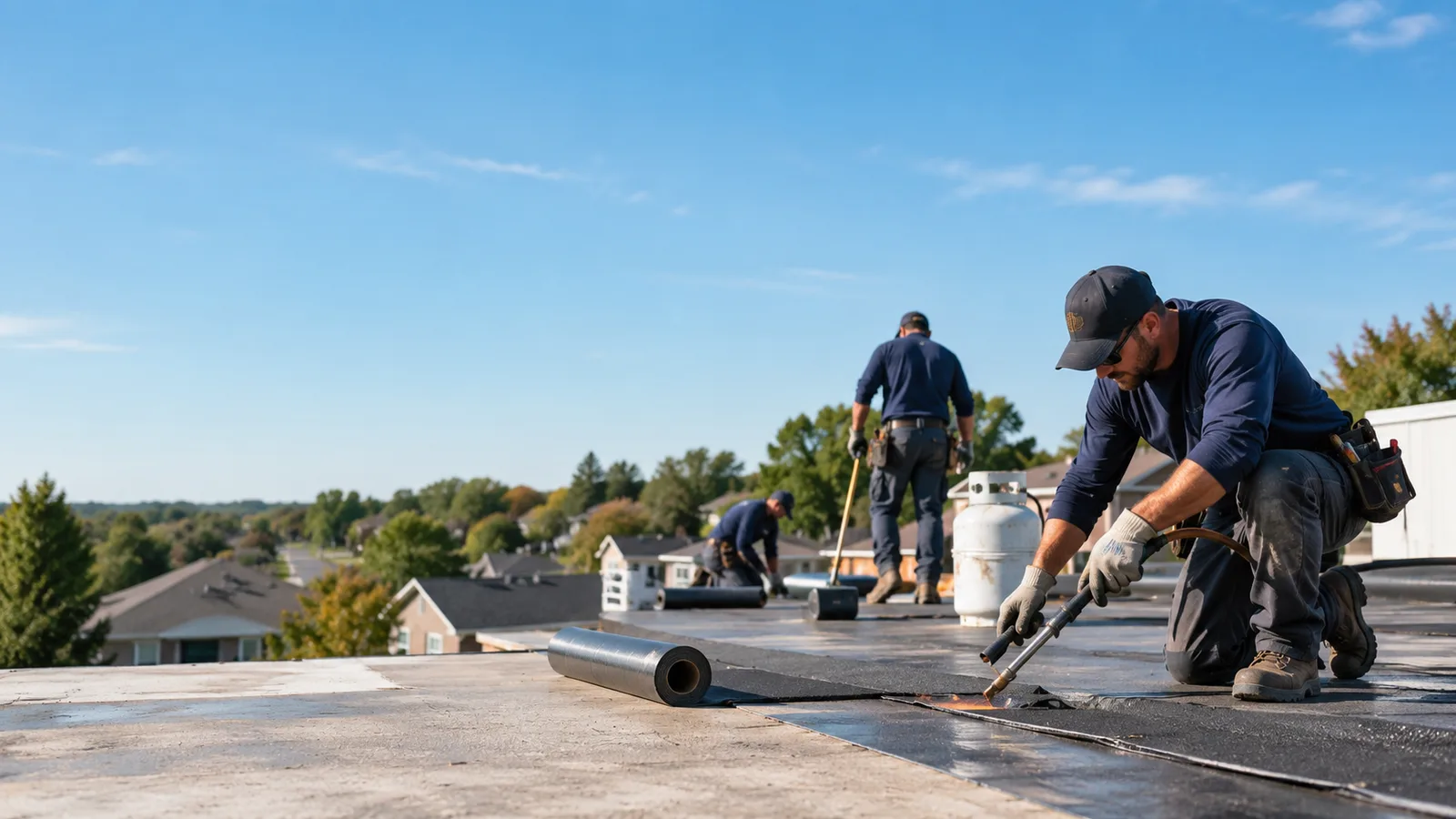 Flat Roof Leak Repair providers in Ipava, IL